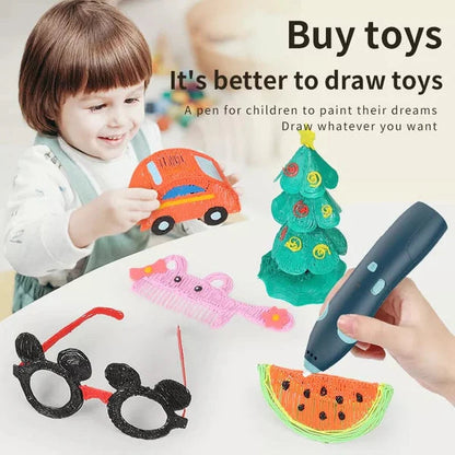 3D Fun Rechargeable Printing Drawing Pen