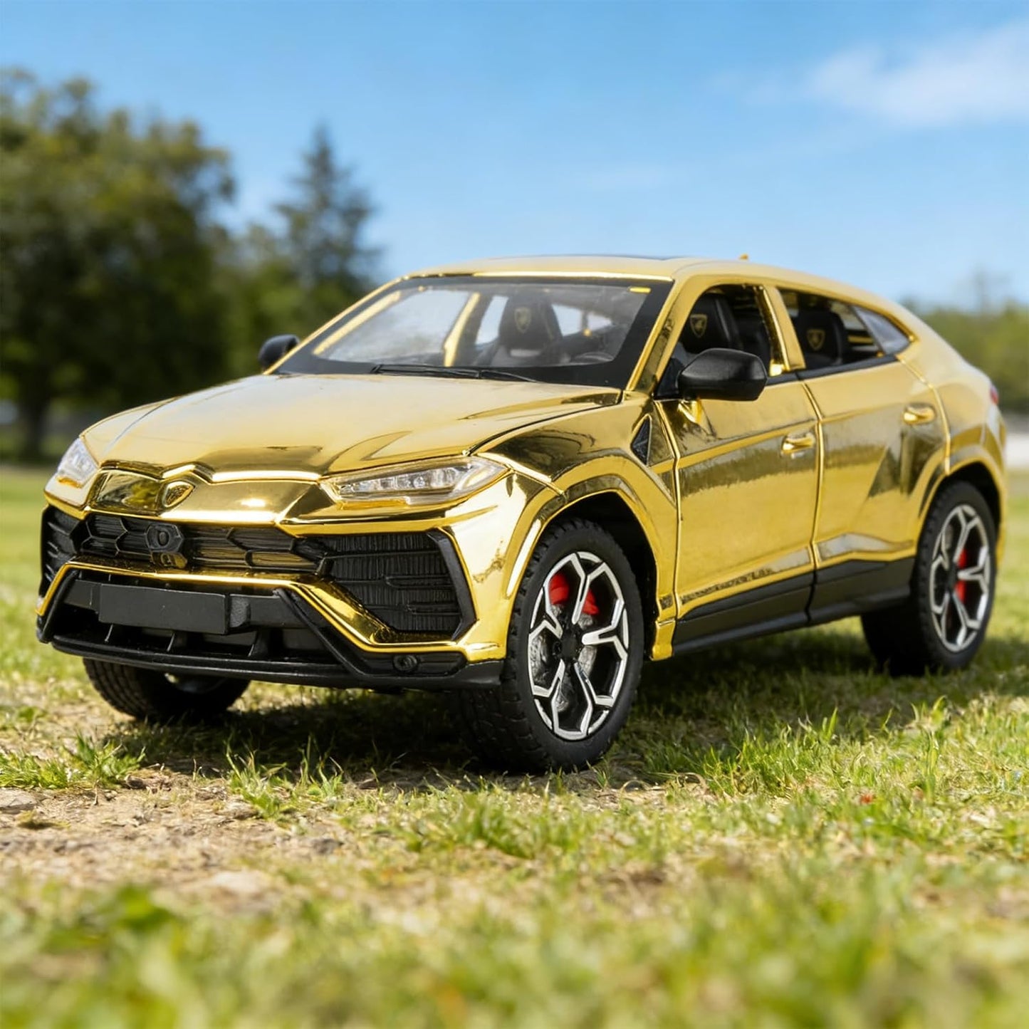 1:24 Diecast Lamborghini Urus Crystal Color Model Car - image 2