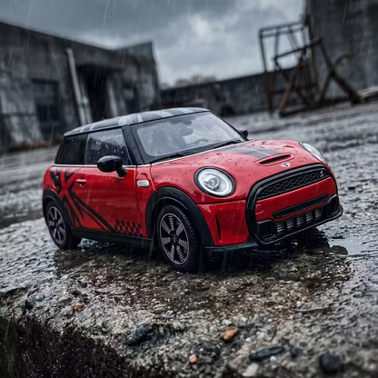 1:18 Diecast Mini Cooper S Official Licensed Model - Red - image 2