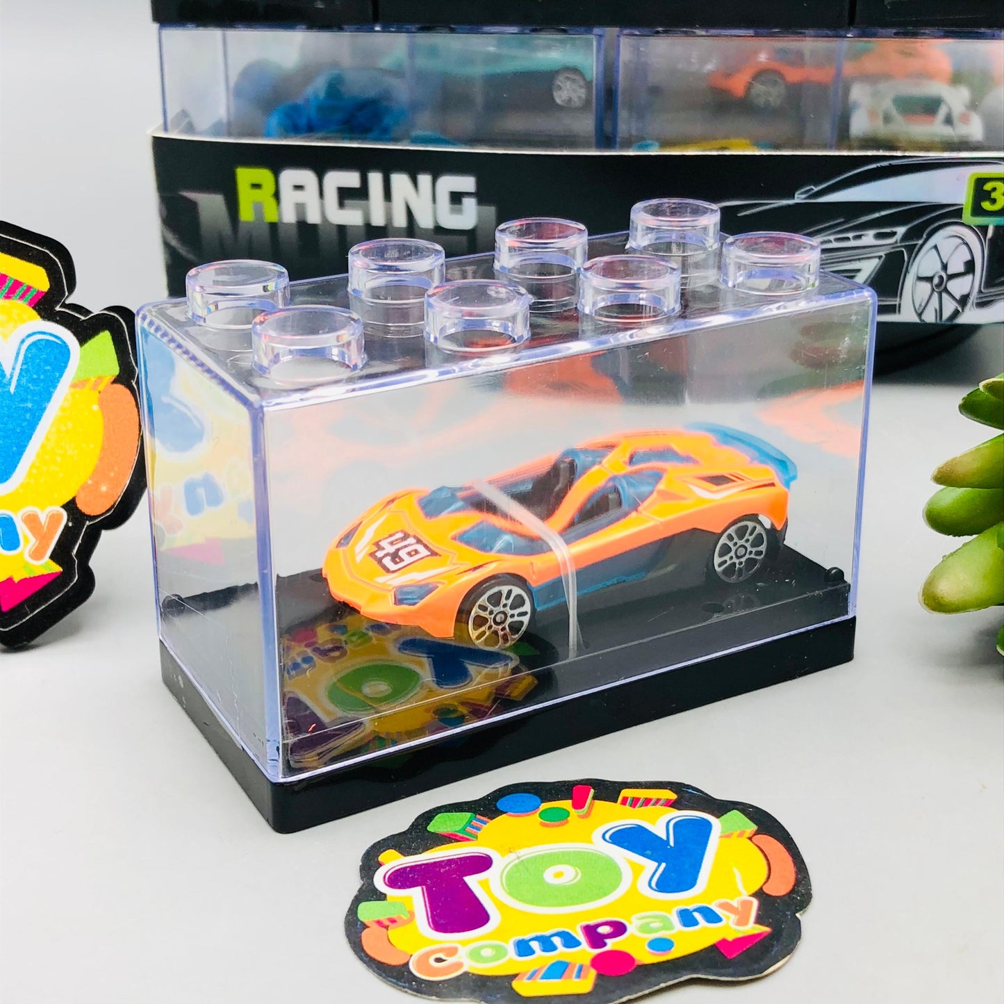 36Pcs Mini Diecast Cars Set With Acrylic Display Box - image 2