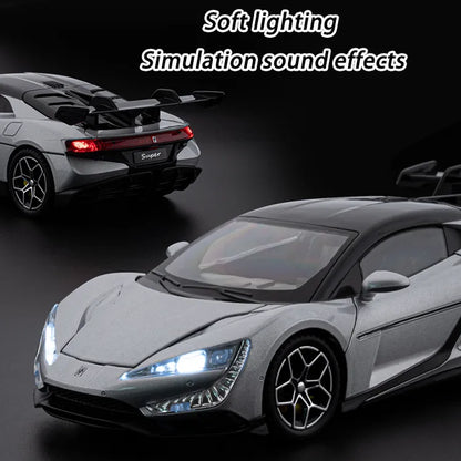 1:24 Diecast New Energy U9 Model Car - image 2