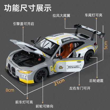 1:24 Diecast BMW M4 GT3 Official Licensed Model - image 4