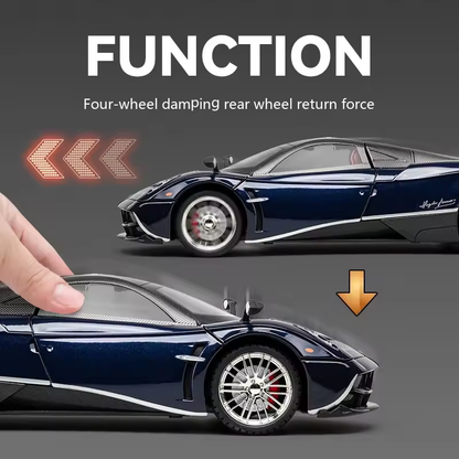 1:18 Diecast Pagani Huayra Dinastia Model Car With Smoke - image 4