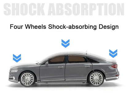 1:24 Diecast Audi A8 Model Car - image 4