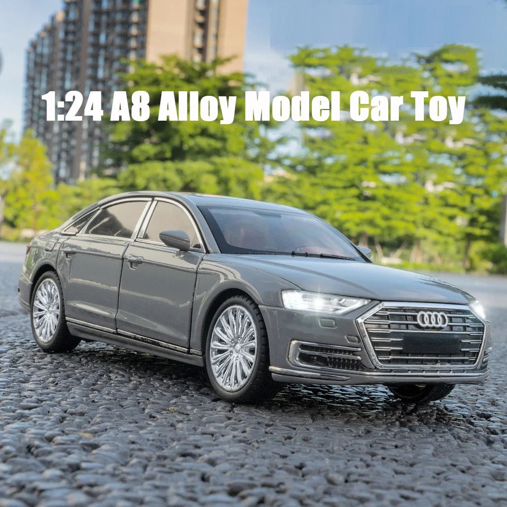1:24 Diecast Audi A8 Model Car - image 7