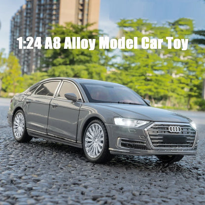 1:24 Diecast Audi A8 Model Car - image 7