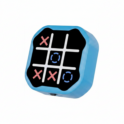 3 in 1 Electronic Tic Tac Toe Puzzle Game (Yellow/Blue/Orange)( Assorted Colors)
