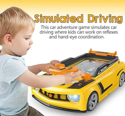 Adventure Steering Wheel Racing Game Toy for Kids - Image 2