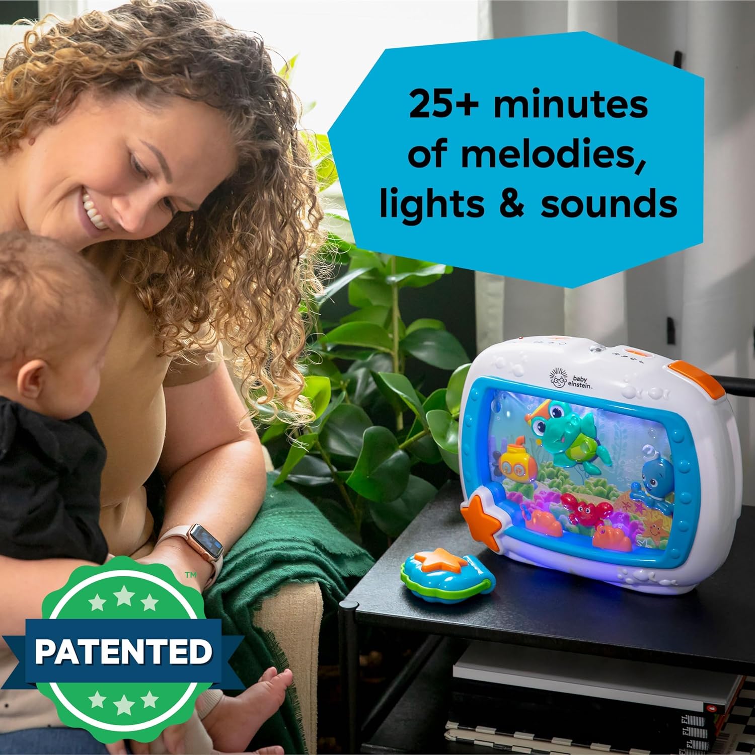 Sea Dreams Soother with 25+ minutes of melodies lights and sounds