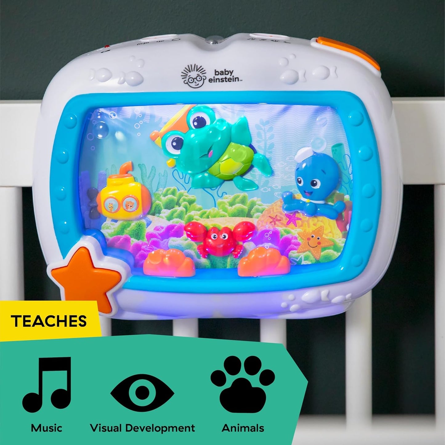 Baby Einstein Sea Dreams Soother music lights and ocean animals
