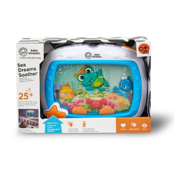Baby Einstein Sea Dreams Soother retail packaging