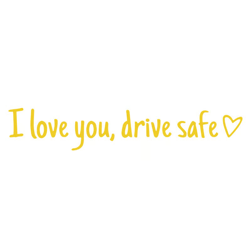 💓 I love you, drve safe Sticker（10 pics）