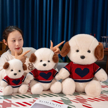Cute Puppy Plush Toy – Soft & Adorable Cuddly Companions
