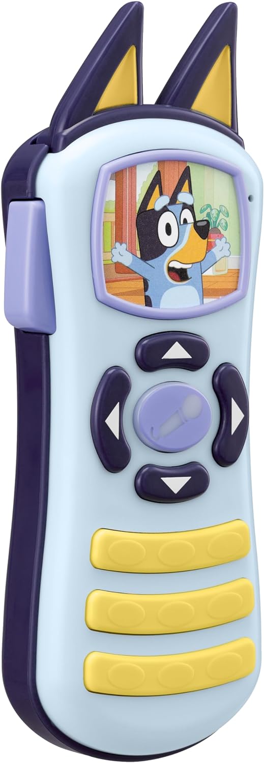 Bluey sing-along remote control toy features
