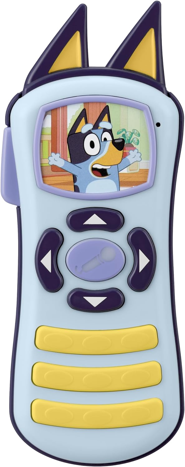 Bluey character remote toy with moving ears feature