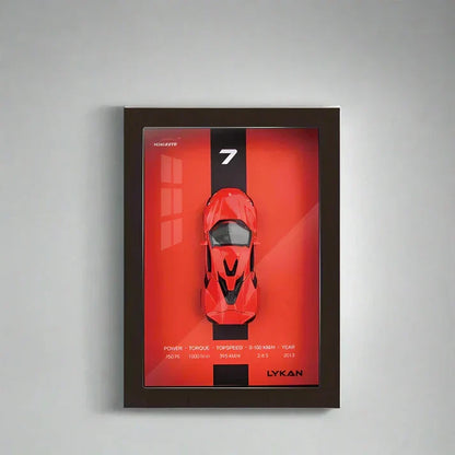 1:32 Diecast Lykan Model 3D Photo Frame - image 2