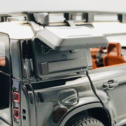 1:22 RC Diecast Land Rover Defender Model Car With Smoke - image 3