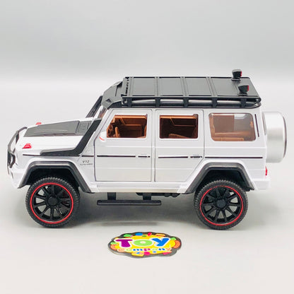 1:22 RC Diecast Mercedes G500 Model Car With Smoke - image 7