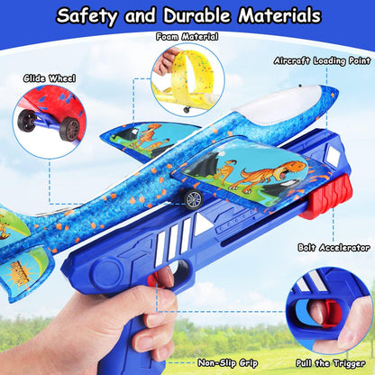 Airplane glider gun toy