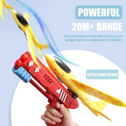 Kids outdoor glider launcher