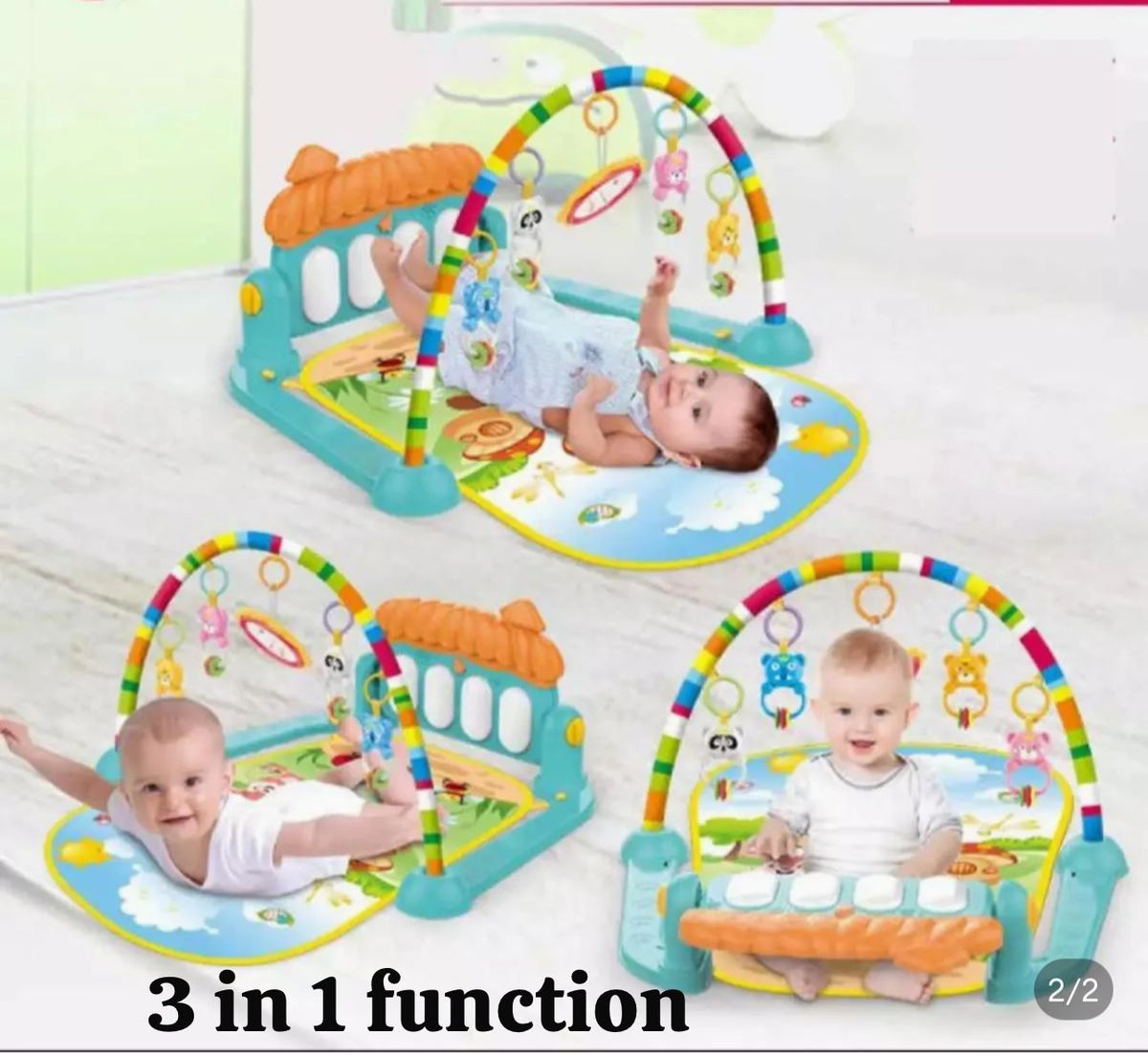 Children's Pedal Piano kids musical activity toy