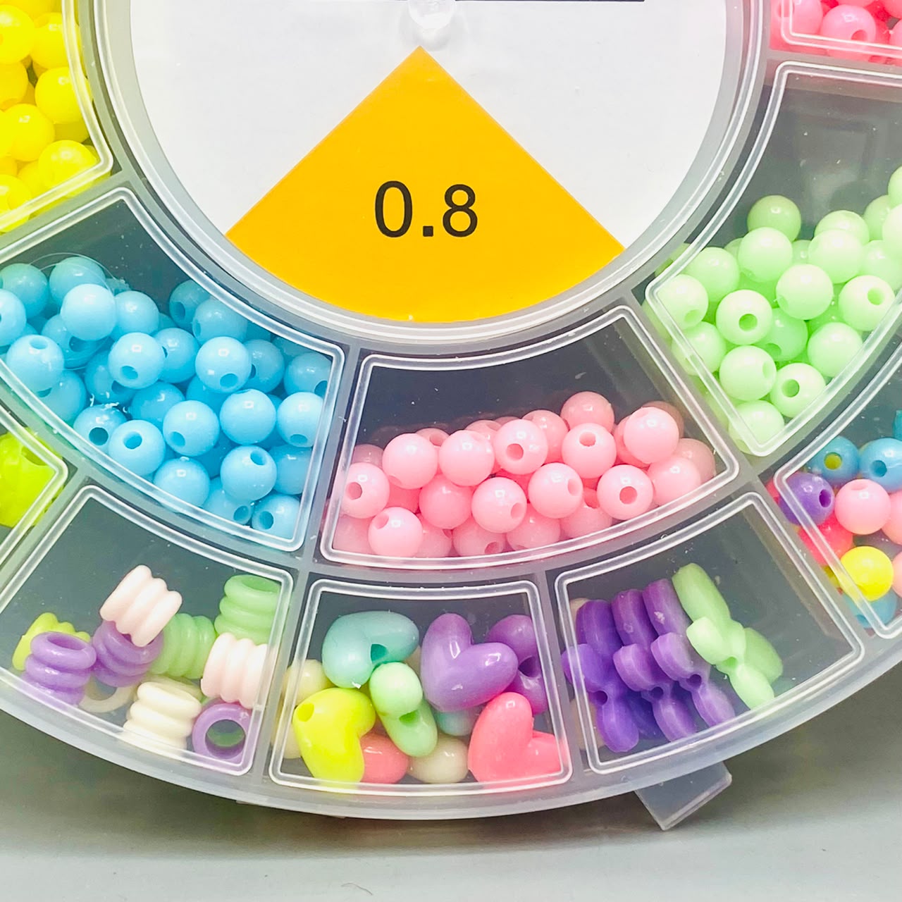 Kids colorful DIY beads set