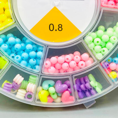 Kids colorful DIY beads set