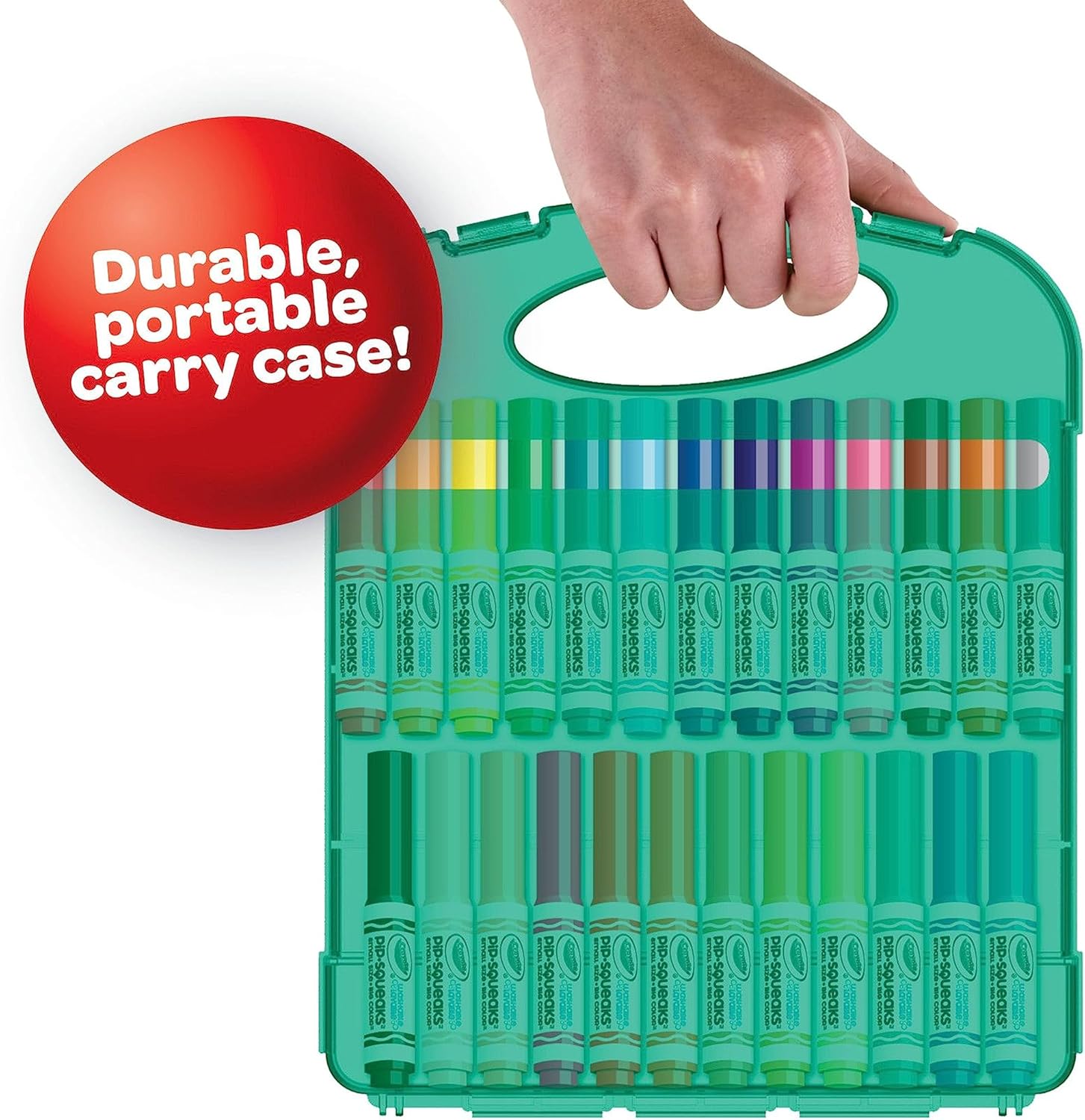 Crayola Pip-Squeaks durable portable carry case
