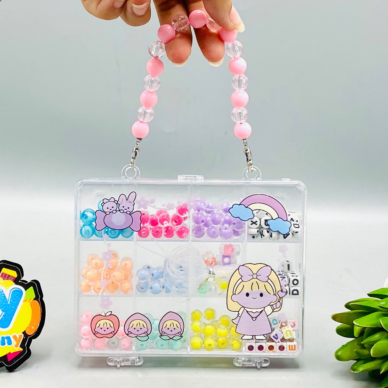 DIY Creative Beads Set With Storage Box
