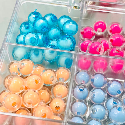 Creative bead kit storage box