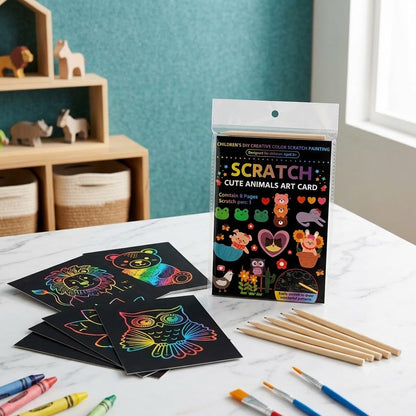 Magic Card Scratch Art Kit