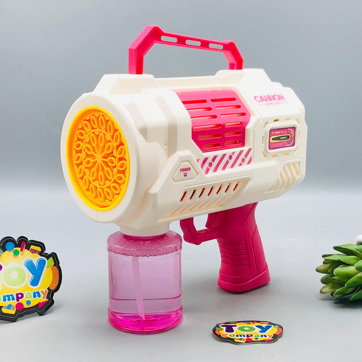 Electric Cannon Colorful Bubble Gun - image 2