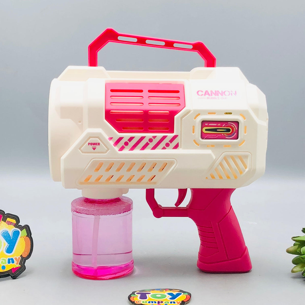 Electric Cannon Colorful Bubble Gun - image 3