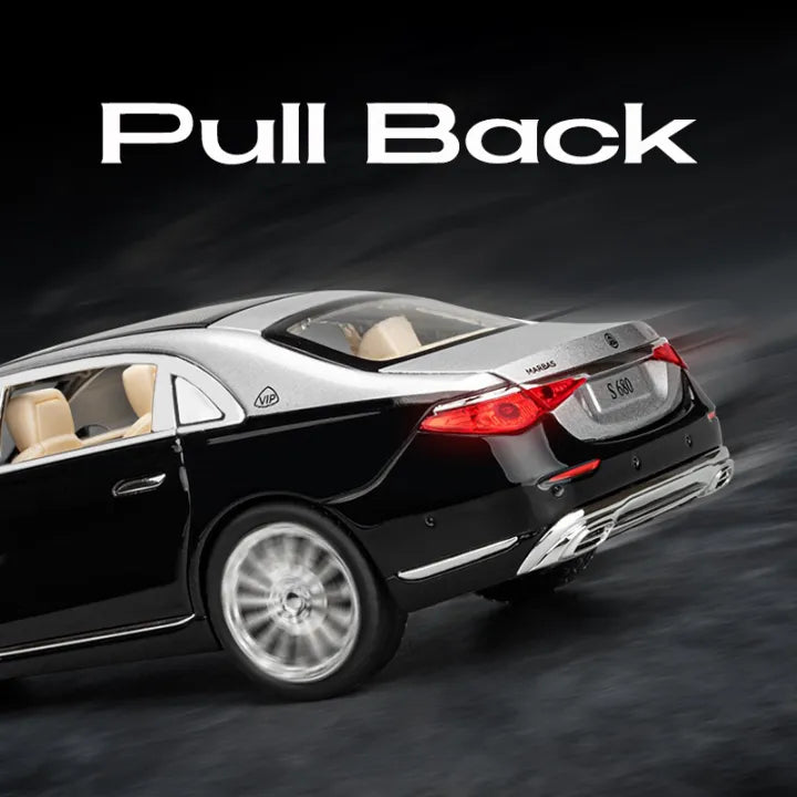 1:22 Diecast Mercedes Maybach S680 Model Car - image 4