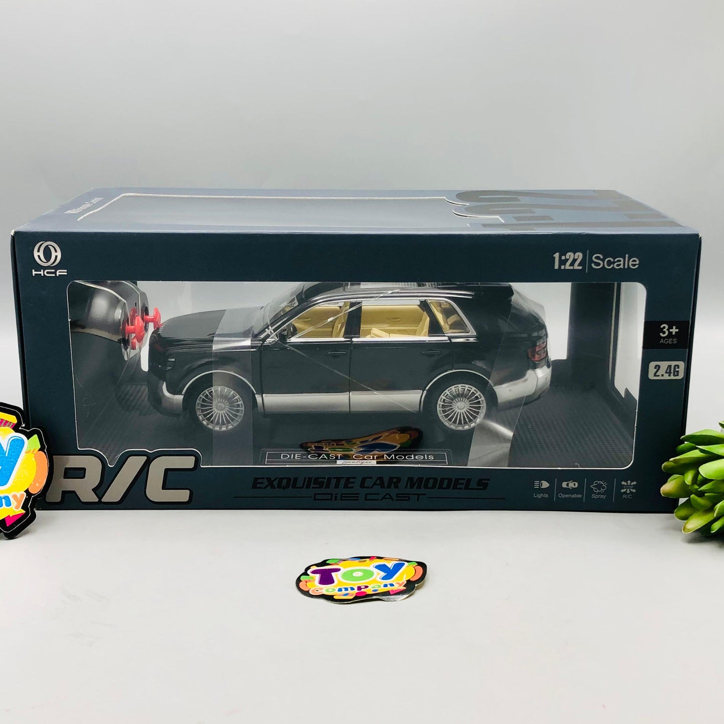 1:22 RC Diecast Toyota Century SUV Model Car With Smoke - image 15