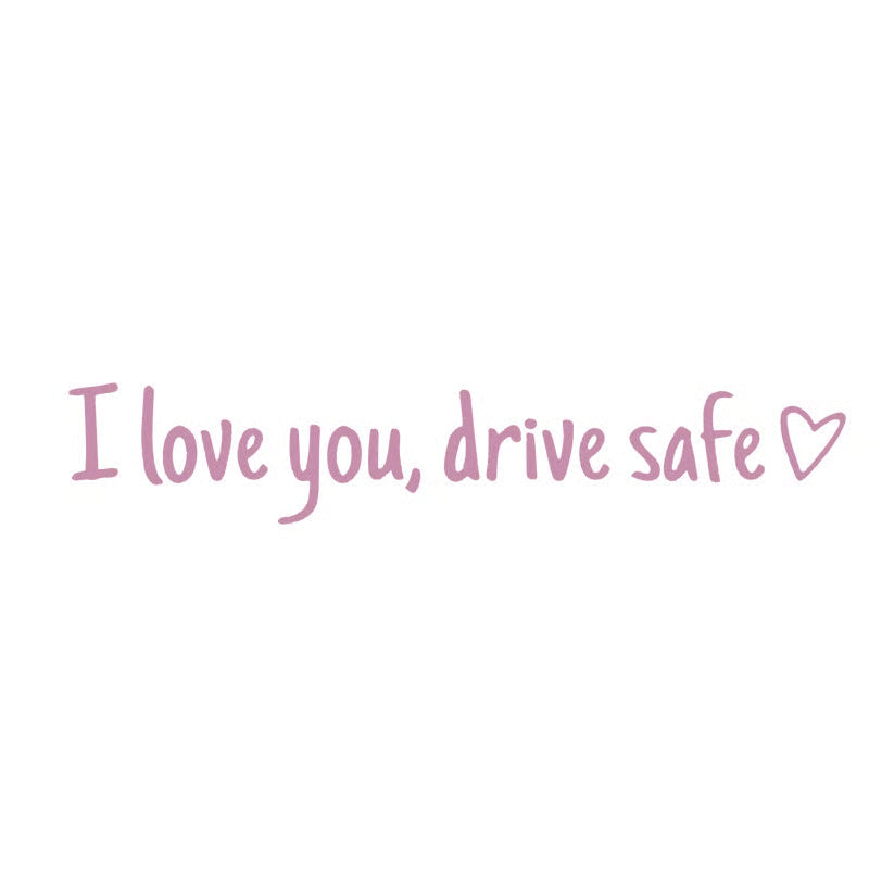 💓 I love you, drve safe Sticker（10 pics）
