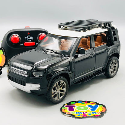 1:22 RC Diecast Land Rover Defender Model Car With Smoke
