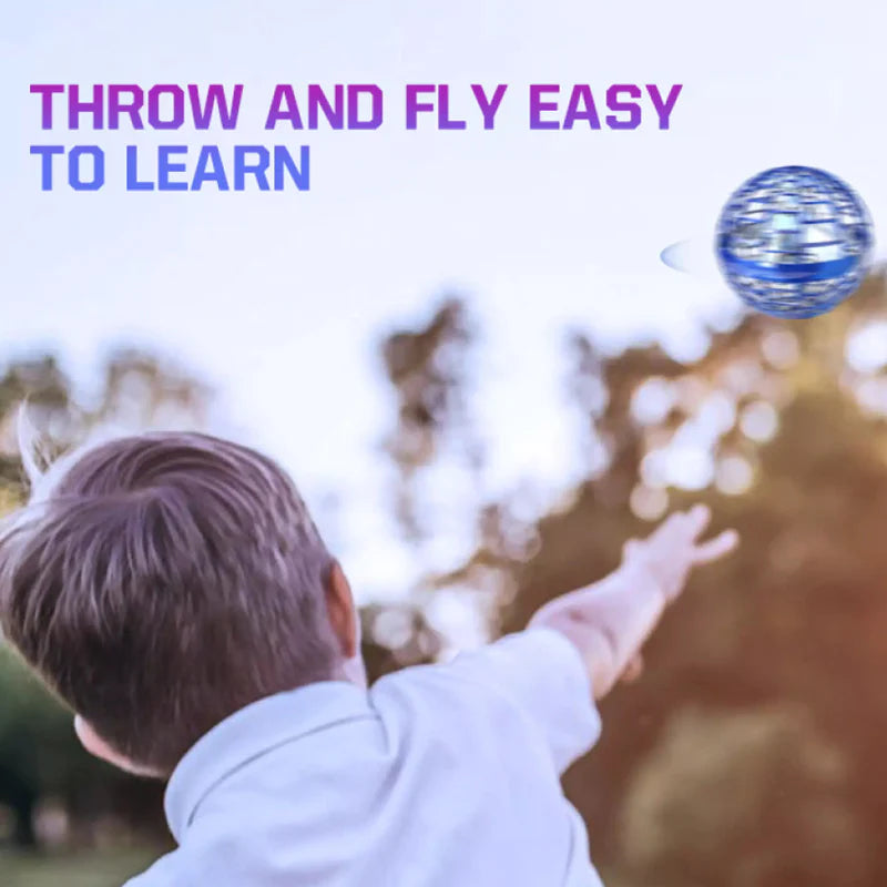 USB rechargeable flying spinner toy