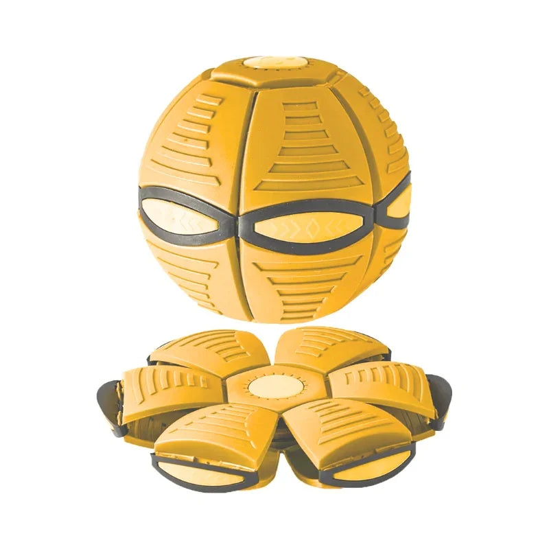 Magic UFO ball transforming outdoor sports toy