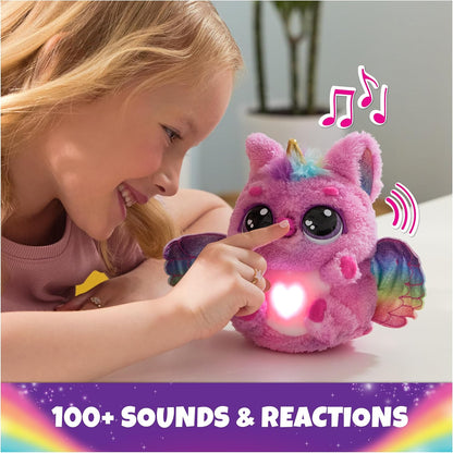 Hatchimals Pufficorn with 100 plus sounds and reactions