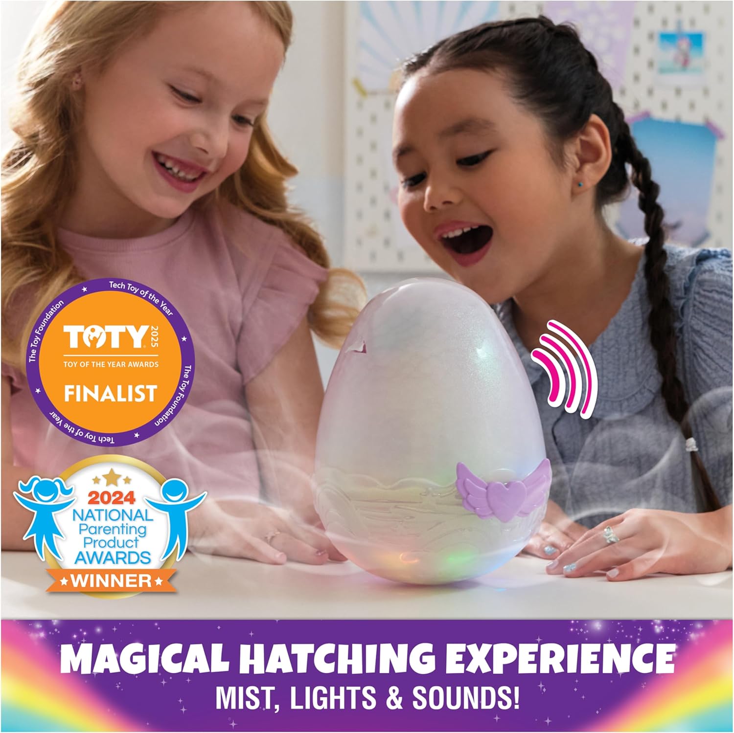 Hatchimals Mystery Hatch magical mist lights and sounds