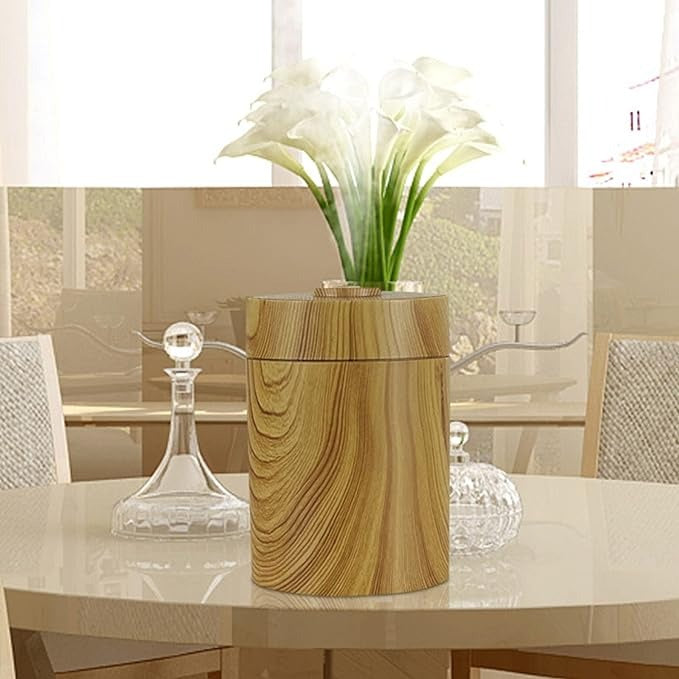 Light wood USB humidifier in home interior