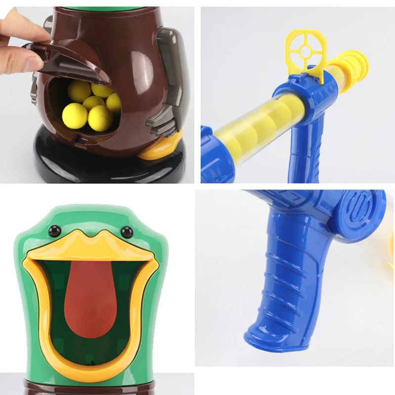 Hungry Duck target shooting set for kids