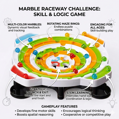 Circle Maze Game – Puzzle Line Strategy Board Game