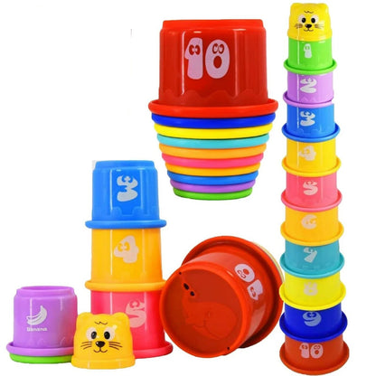 3 in 1 Early Learning Bundle – Stacking, Spinning & Sorting Toy Set