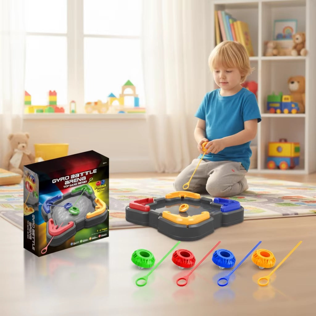 Gyro Battle Arena Spin Top Set