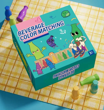 Bottle Color Matching Family Activity Game
