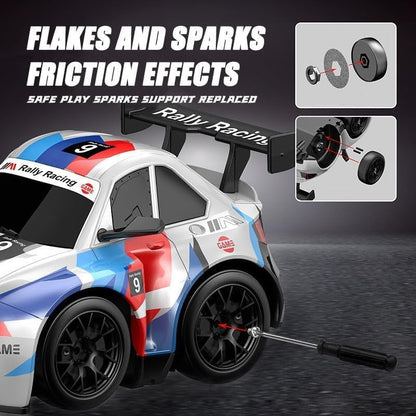Short Axis Spark Drift RC Car