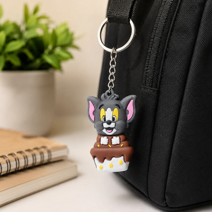 Cartoon Character Keychains for Kids