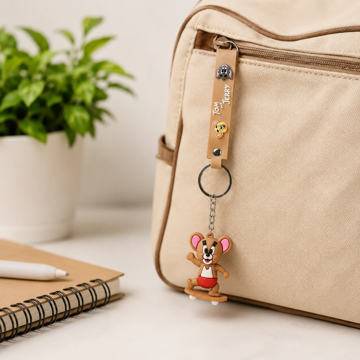 Cartoon Character Keychains for Kids